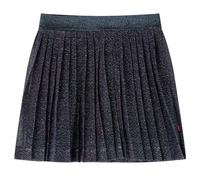 vidaXL Falda Infantil con Brillo Ropa de Niños con Cinturilla Elástica Azul Marino 104