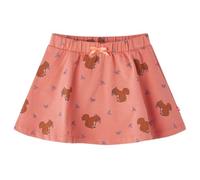 vidaXL Falda Infantil con Estampado de Ardillas Ropa Corta para Niños Rosa Palo 140