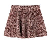 vidaXL Falda Infantil Estampado de Leopardo Ropa Cinturilla Elástica Rosa Palo 116