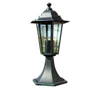 VidaXL Farola de Jardín E27 41cm Verde/Negro