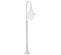 VidaXL Farola de Jardín E27 120cm Blanca