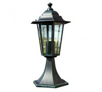 VidaXL Farola de Jardín E27 41cm Verde/Negro