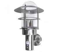 VidaXL Farola de Pared para Jardín E27 28.5cm Plata