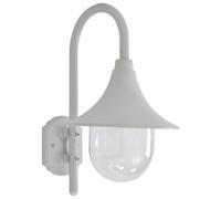 VidaXL Farola de Pared para Jardín E27 42cm Blanca