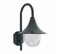 VidaXL Farola de Pared para Jardín E27 42cm Verde Oscuro