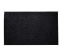 vidaXL Felpudo Antideslizante Bienvenida Negra 90x60 cm PVC Alfombra Entrada
