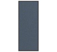 vidaXL Felpudo Azul 60x150 cm, Felpudo, Felpudo de Bienvenida, Felpudo de Interior, Felpudo de Entrada, Felpudo de Exterior, Felpudo Lavable