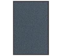 vidaXL Felpudo Azul 60x90 cm, Felpudo, Felpudo de Bienvenida, Felpudo de Interior, Felpudo de Entrada, Felpudo de Exterior, Felpudo Lavable
