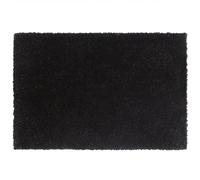 vidaXL Felpudo de Fibra de Coco Negro 40x60 cm, Felpudo, Alfombra para Entrada, tapete para Puerta Exterior, tapete para Puerta Delantera