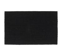 vidaXL Felpudo de Fibra de Coco Negro 50x80 cm