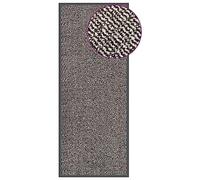 vidaXL Felpudo de Nudo Alfombra de Entrada Porche Vestidor Bienvenida Suelo Decorativa Antideslizante Exterior Marrón Claro 60x150 cm