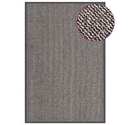 vidaXL Felpudo de Nudo Alfombra de Entrada Porche Vestidor Bienvenida Suelo Decorativa Antideslizante Exterior Marrón Claro 120x180 cm