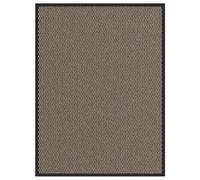 vidaXL Felpudo marrón 80x120 cm