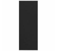 vidaXL Felpudo de bienvenida negro 115x300 cm, lavable, para interior y exterior