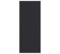 vidaXL Felpudo Negro 60x150 cm, Felpudo, Felpudo de Bienvenida, Felpudo de Interior, Felpudo de Entrada, Felpudo de Exterior, Felpudo Lavable