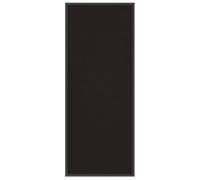vidaXL Felpudo Negro 60x150 cm, Felpudo, Felpudo de Bienvenida, Felpudo de Interior, Felpudo de Entrada, Felpudo de Exterior, Felpudo Lavable