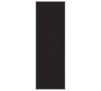 vidaXL Felpudo Negro 60x180 cm, Felpudo, Felpudo de Bienvenida, Felpudo de Interior, Felpudo de Entrada, Felpudo de Exterior, Felpudo Lavable