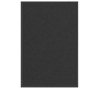 vidaXL Felpudo Negro 60x90 cm Lavable para Entrada y Bienvenida