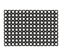 vidaXL Felpudo Rectangular de Goma 40x60 cm