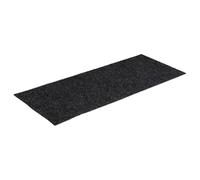vidaXL Felpudos autoadhesivos para escaleras, 15 Unidades, 60 x 25 cm, Gris, rectangulares