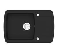 vidaXL Fregadero de Cocina 1 Seno Granito Lavadero Fregadero Lavabo Lavaplatos