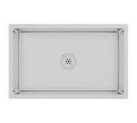 vidaXL Fregadero de Cocina Hecho a Mano de Acero Inoxidable Lavabo 70 x 44 x 20 cm