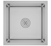 vidaXL Fregadero de Cocina Hecho de Mano d Acero Inoxidable Lavabo 40 x 40 x 20 cm