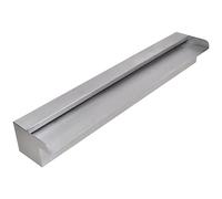 vidaXL Fuente Rectangular para Piscina Acero Inoxidable 60 cm Jardín Estanque