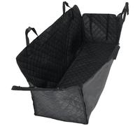 vidaXL Funda para asiento de coche para perros negro 137x46x50 cm