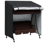 vidaXL Funda para Columpio de Exterior 135 x 100 x 165 cm, Protección para Columpios, Cubierta ecológica, Resistente al Clima, bloquea UVs, Ideal para tu jardín