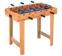 vidaXL Futbolín Juegos de Interior Simulación Deportes Diversión Pub Local Sala Juegos Entretenimiento Color 69x37x62cm