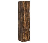 vidaXL Gabinete Buffet Roble Ahumado Madera Elaborada Grande