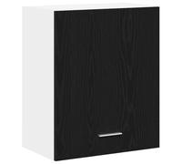vidaXL Gabinete Colgante de Roble Negro 50x31x60 cm Hecho de Madera Elaborada
