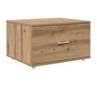 vidaXL Mueble con cajones roble artesanal aglomerado, laminado medio