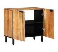 vidaXL Gabinete de Lavabo para baño 62x33x58 cm Madera Maciza de Acacia