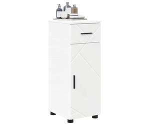 vidaXL Gabinete de Baño 30 x 35 x 80 cm Madera de ingeniería, Metal