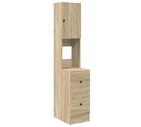 vidaXL Gabinete de Cocina Roble Sonoma 35x50x180 cm Madera Ingeniería