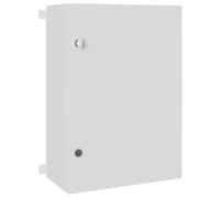 vidaXL Gabinete de control IP65 resistente al agua gris 50 x 24,5 x 70 cm plástico ABS