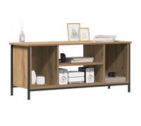 vidaXL Gabinete de TV 102 x 35 x 45 cm Roble Artisan | Líneas modernas que se adaptan bien a cualquier sala de estar, perfecto para organizar tu televisor y tus objetos,