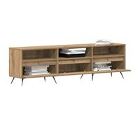 vidaXL Gabinete de TV 150 x 30 x 44,5 cm Roble Artisan | Diseño en roble artesanal que eleva cualquier habitación, Espacio suficiente para tu televisor y otras cosas,