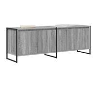 vidaXL Gabinete de TV Gris Sonoma 140 x 36 x 49.5 cm, Ideas de diseño para Salas de Estar, distribuciones rectangulares, Opciones de Muebles duraderos para Espacios Modernos y estéticas funcionales