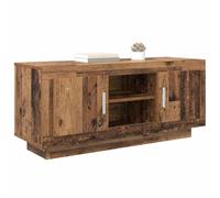 vidaXL Gabinete de TV Madera Vieja 102 x 35 x 45 cm, Mueble de Sala, rústico, Resistente, Amplio Espacio, Soporte para TV, Consola Multimedia, Mueble Multifuncional