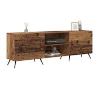vidaXL Gabinete de TV Madera Vieja 150 x 30 x 50 cm, Salón, Bajo Rectangular Moderno, Madera aglomerada, Soporte Funcional para TV, Organizador Elegante