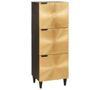 vidaXL Gabinete lateral sala de estar armario de almacenamiento moderno dispositivo de muebles para el hogar accesorios modernos solución urbana que ahorra espacio detalle decorativo funcional