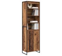 vidaXL Gabinetes Altos 2 pcs Madera Vieja 60 x 36 x 300 cm, Sala de Estar, Rectangular, Duradero, Juego de Sofás Moderno, Diseño Elegante, Ambiente Acogedor, Materiales de Calidad, Comodidad