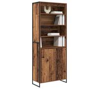 vidaXL Gabinetes Altos 2 pcs Madera Vieja 60 x 36 x 300 cm, Sala de Estar, Rectangular, Duradero, Juego de Sofás Moderno, Diseño Elegante, Ambiente Acogedor, Materiales de Calidad, Comodidad