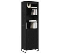 vidaXL Gabinetes Altos 2 pcs Roble Negro 60 x 36 x 300 cm, Sala de Estar, Rectangular, Duradero, Juego de Sofás Moderno, Diseño Elegante, Ambiente Acogedor, Materiales de Calidad, Comodidad
