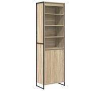 vidaXL Gabinetes Altos 2 pcs Sonoma 60 x 36 x 300 cm, Sala de Estar, Rectangular, Duradero, Juego de Sofás Moderno, Diseño Elegante, Ambiente Acogedor, Materiales de Calidad, Comodidad