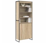 vidaXL Gabinetes Altos 2 pcs Sonoma 60 x 36 x 300 cm, Sala de Estar, Rectangular, Duradero, Juego de Sofás Moderno, Diseño Elegante, Ambiente Acogedor, Materiales de Calidad, Comodidad