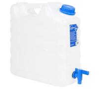 vidaXL Garrafa de Agua con Grifo plástico Transparente 15 litros, contenedor de Agua, Jarra de Agua, depósito de Agua, contenedores de Agua